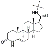 17BETA-N-(1,1-DIMETHYLETHYL)-3-OXO-4-AZA-5-ANDROSTENE-17- CARBOXAMIDE  Struktur