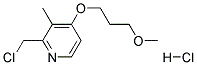 2-Chloromethyl-3-methyl-4-(3-methoxypropanoxy)pyridine hydrochloride Struktur