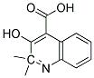 2-Methyl-3-Hydroxy-Quinaldine-4-Carboxylic Acid Struktur