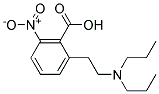 2-(2-Dipropylamino-Ethyl)-6-Nitro-Benzoic Acid Struktur