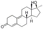 17alpha-Methyl-17beta-Hydroxyestra-4,9(10)Dien-3-One Struktur