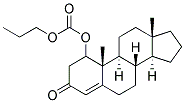 1-testosterone propyl carbonate Struktur