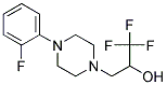 1,1,1-Trifluoro-3-[4-(2-fluorophenyl)piperazin-1-yl]propan-2-ol Struktur