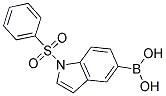 1-(Phenylsulphonyl)-1H-indole-5-boronic acid Struktur