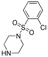 1-[(2-Chlorophenyl)sulphonyl]piperazine Struktur