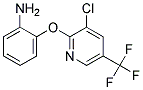 2-[3-Chloro-5-(trifluoromethyl)pyridin-2-yloxy]aniline Struktur