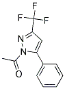 1-Acetyl-5-phenyl-3-(trifluoromethyl)-1H-pyrazole Struktur