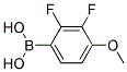 2,3-Difluoro-4-methoxybenzeneboronic acid Struktur