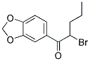 1-(benzo[d][1,3]dioxol-5-yl)-2-bromopentan-1-one Struktur