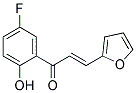 1-(5-Fluoro-2-Hydroxyphneyl)-3-(2-Furyl)-prop-2-en-1-one Struktur