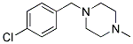 1-(4-Chlorobezyl)-4-Methylpiperazine Struktur