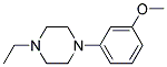 1-Ethyl-4-(3-Methoxyphenyl)Piperazine Struktur