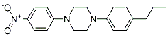 1-(4-PropylPhenyl)-4-(4-NitroPhenyl)Piperazine Struktur