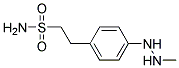 2-(4-Hydrazinophenyl)-N-Methyl-Ethane Sulfonamide Struktur