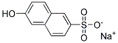 2-Hydroxy Naphthalene-6-Sulfonic Acid (Sodium Salt) Struktur