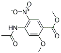 2-Methoxy-4-Acetamido-5-Nitro Benzoic Acid Methyl Ester Struktur