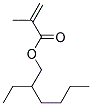 2- ETHYLHEXYL METHACRYLATE FOR SYNTHESIS (Stabilized) Struktur