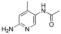 2-AMINO-5-ACETYLAMINO-4-PICOLINE Struktur