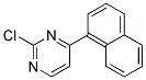 2-Chloro-4-naphthalen-1-yl-pyrimidine Struktur