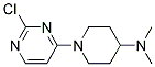 1-(2-chloropyrimidin-4-yl)-N,N-dimethylpiperidin-4-amine Struktur