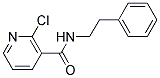 2-Chloro-N-phenethyl-nicotinamide Struktur