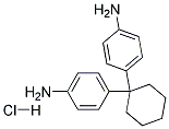 1,1-BIS-(4'-AMINOPHENYL)CYCLOHEXANE HYDROCHLORIDE Struktur