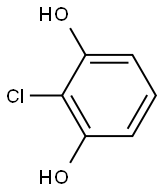 1-CHLORO-2,6-DIHYDROXYBENZENE Struktur