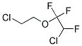 2-CHLOROETHYL 2-CHLORO-1,1,2-TRIFLUOROETHYL ETHER Struktur