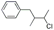 1-CHLORO-2-DIMETHYL-3-PHENYL PROPANE Struktur