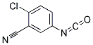 2-Chloro-5-Isocyanatobenzonitrile Struktur