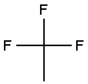 2,2,2-Trifluoroethane Struktur