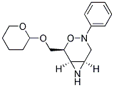 (1A,2B,6A)-4-PHENYL-2-((TETRAHYDRO-2-PYRANYL)OXYMETHYL)-3-OXA-4,7-DIAZABICYCLO(4.1.0)HEPTANE Struktur