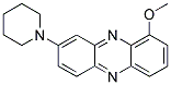 1-METHOXY-8-PIPERIDINOPHENAZINE Struktur