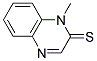 1-METHYL-2(1H)-QUINOXALINETHIONE Struktur