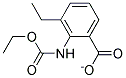 2-(ETHOXYCARBONYLAMINO)ETHYLBENZOATE Struktur