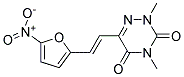 2,4-DIMETHYL-6-(2-(5-NITRO-2-FURYL)VINYL)-1,2,4-TRIAZINE-3,5(2H,4H)-DIONE Struktur