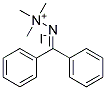 2-BENZHYDRYLIDENE-1,1,1-TRIMETHYLHYDRAZINIUMIODIDE Struktur