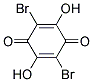 2,5-DIBROMO-3,6-DIHYDROXY-P-BENZOQUINONE Struktur