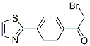 2-BROMO-4'-(2-THIAZOLYL)ACETOPHENONE Struktur