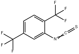 2,5-Bis(trifluoromethyl)phenylisothiocyanate Struktur