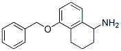 5-(benzyloxy)-1,2,3,4-tetrahydronaphthalen-1-amine Struktur