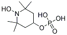 1-HYDROXY-4-PHOSPHONO-OXY-2,2,6,6-TETRAMETHYLPIPERIDINE Struktur