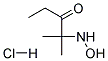 2-HYDROXYAMINO-2-METHYL-3-PENTANONE HYDROCHLORIDE Struktur