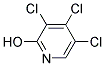 2-HYDROXY-3,4,5-TRICHLOROPYRIDINE Struktur