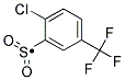 2-CHLORO-5-(TRIFLUOROMETHYL)BENZENESULPHONYL Struktur