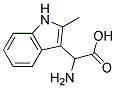 2-AMINO-2-(2-METHYL-1H-INDOL-3-YL)ACETIC ACID Struktur