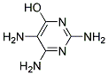 2,4,5-TRIAMINO-6-HYDROXY PYRIMIDINE Struktur