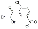 2,2-DIBROMO-1-(2-CHLORO-5-NITROPHENYL)-ETHANONE Struktur