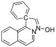 1-ISOQUINOLINYLPHENYL-METHANONE OXIME Struktur