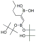 1-HEXENYL-1,2-DIBORONIC ACID, DIPINACOL ESTER Struktur